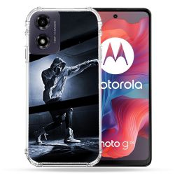 Coque Renforcée Pour Motorola G04 4G Sport Boxe Poing