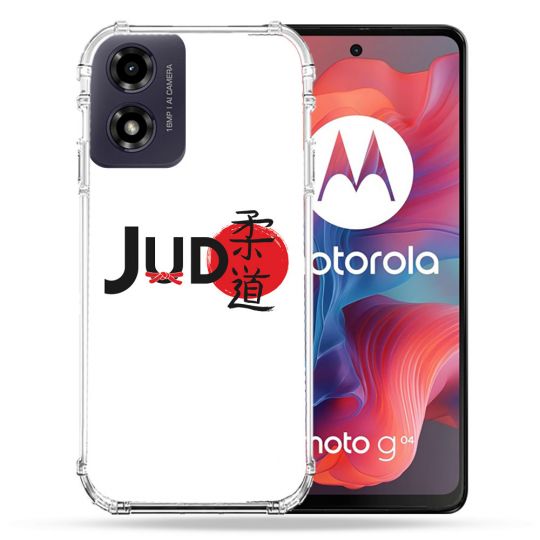 Coque Renforcée Pour Motorola G04 4G Sport Judo Logo