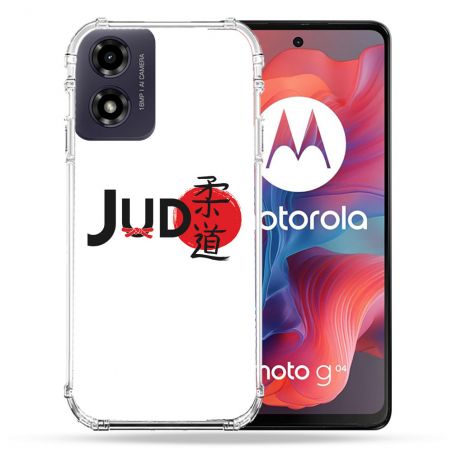 Coque Renforcée Pour Motorola G04 4G Sport Judo Logo