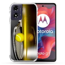 Coque Renforcée Pour Motorola G04 4G Sport Tennis Reflet