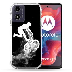 Coque Renforcée Pour Motorola G04 4G Sport VTT Noir