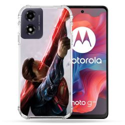 Coque Renforcée Pour Motorola G04 4G Superman Laser