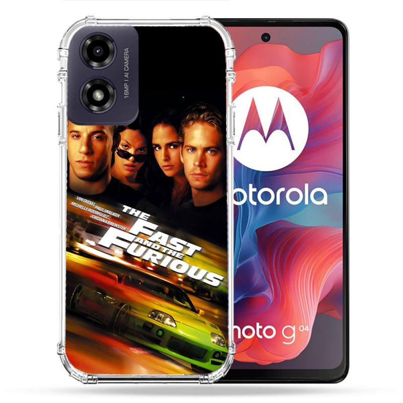 Coque Renforcée Pour Motorola G04 4G The Fast And Furious
