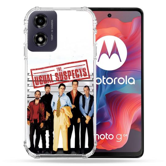 Coque Renforcée Pour Motorola G04 4G The Usual Suspect Affiche