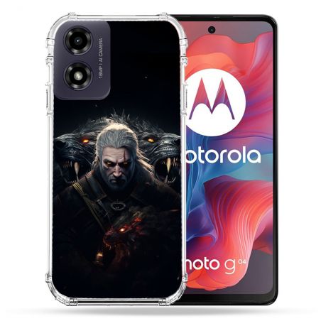 Coque Renforcée Pour Motorola G04 4G The Witcher