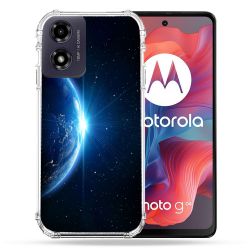Coque Renforcée Pour Motorola G04 4G Univers Planete Terre