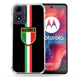 Coque Renforcée Pour Motorola G04 4G Voyage Italie 3 Noir