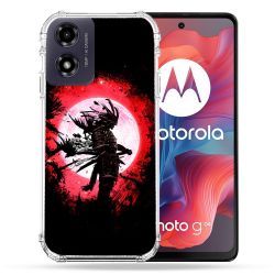 Coque Renforcée Pour Motorola G04 4G Voyage Japon Samourai