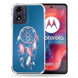 Coque Transparente Pour Motorola G04 4G Attrape Reve Rose