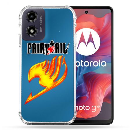Coque Transparente Pour Motorola G04 4G Fairy Tail