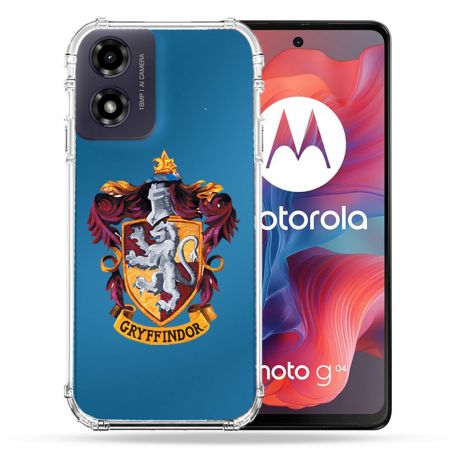 Coque Transparente Pour Motorola G04 4G Harry Potter Griffindor