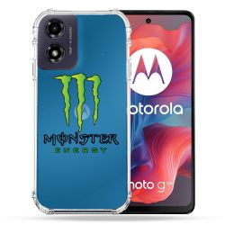 Coque Transparente Pour Motorola G04 4G Monster Energy
