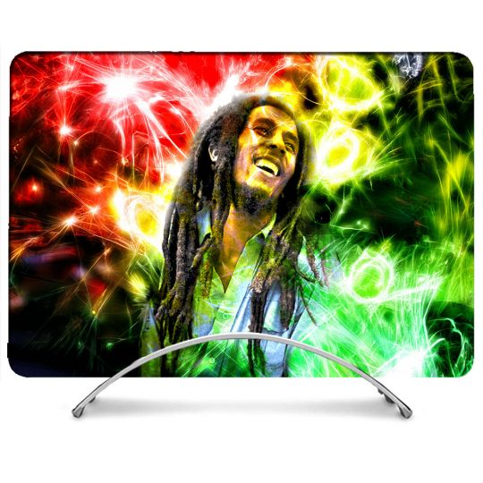 Coque Intégrale Pour Coque MacBook Pro M3 14.2 Musique Bob Marley Color