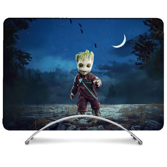 Coque Intégrale Pour Coque MacBook Pro M2 13.3 Groot Bleu