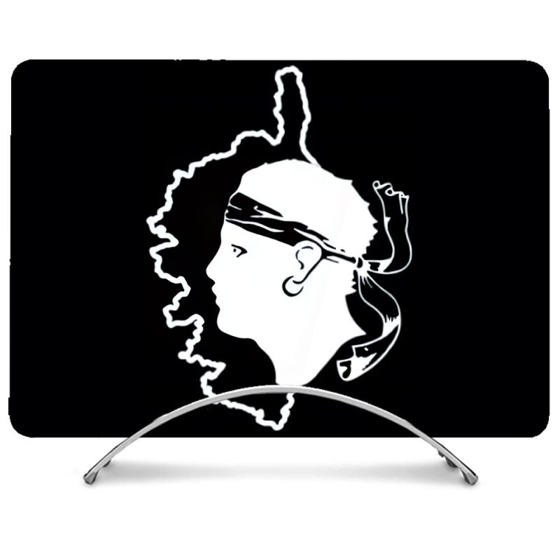 Coque Intégrale Pour Coque MacBook Pro M2 13.3 Voyage Corse Noir