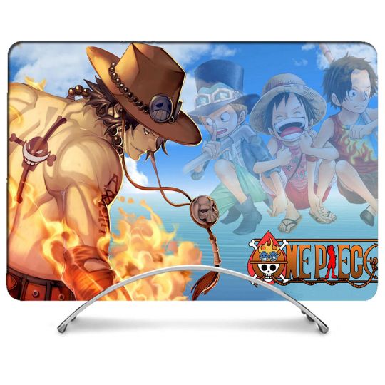 Coque Intégrale Pour MacBook Pro Touch Bar 13.3 Manga One Piece Ace Color