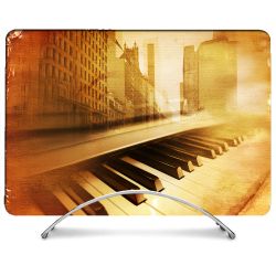 Coque Intégrale Pour MacBook Pro Touch Bar 13.3 Musique Piano Retro