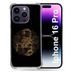 Coque Renforcée Pour Apple Iphone 16 Pro Animal Scorpion Fresque
