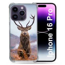 Coque Renforcée Pour Apple Iphone 16 Pro Chasse Chevreuil Montagne