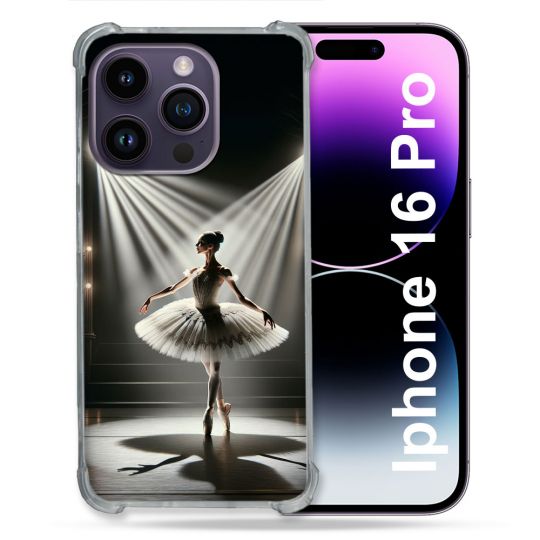 Coque Renforcée Pour Apple Iphone 16 Pro Danseuse Lumière