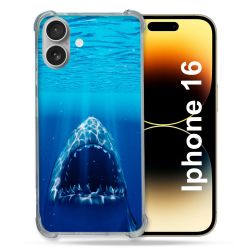 Coque Renforcée Pour Apple Iphone 16 Animal Requin Dent