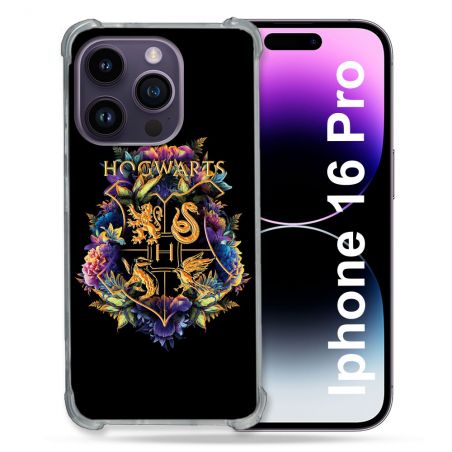 Coque Renforcée Pour Apple Iphone 16 Pro Harry Potter Hogwarts