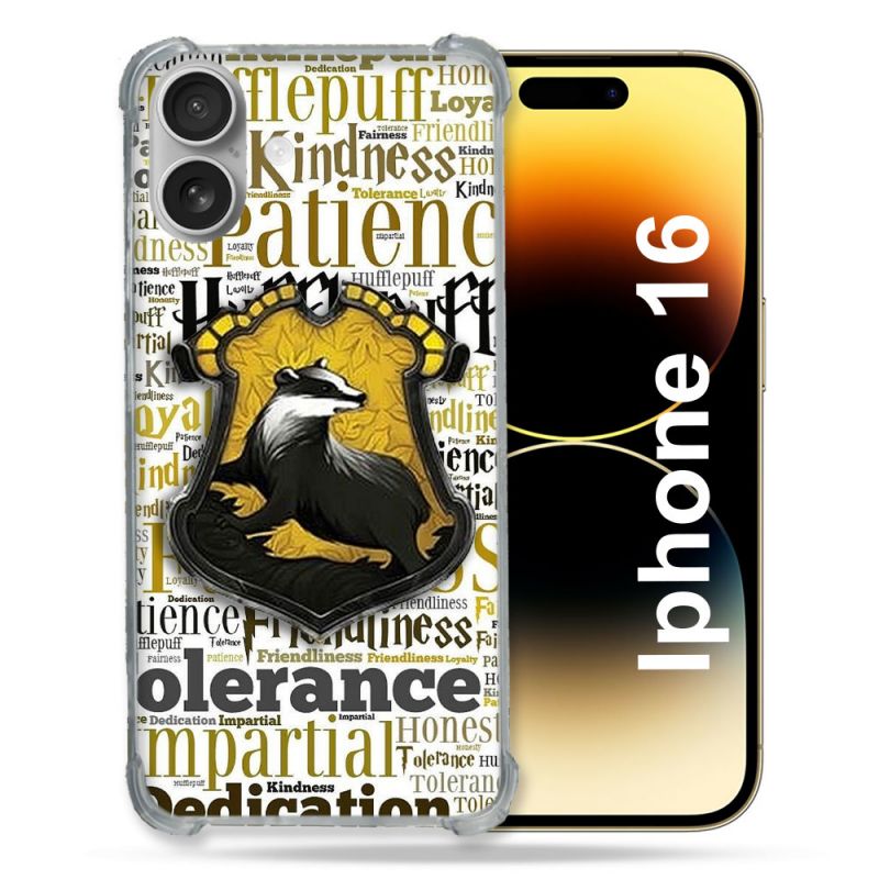Coque Renforcée Pour Apple Iphone 16 Harry Potter Poursouffle