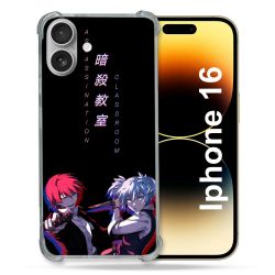 Coque Renforcée Pour Apple Iphone 16 Manga Assassination Classroom Duo