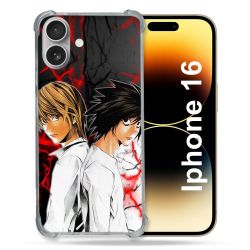 Coque Renforcée Pour Apple Iphone 16 Manga Death Note Duo
