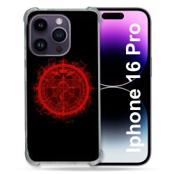 Coque Renforcée Pour Apple Iphone 16 Pro Manga Fullmetal Alchemist Logo