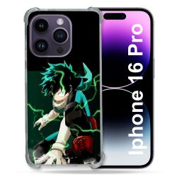 Coque Renforcée Pour Apple Iphone 16 Pro Manga My Hero Academia Deku