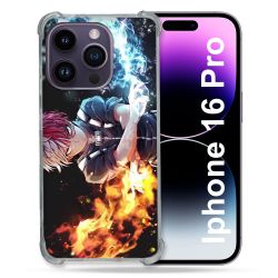 Coque Renforcée Pour Apple Iphone 16 Pro Manga My Hero Academia Shoto