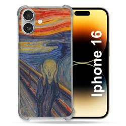 Coque Renforcée Pour Apple Iphone 16 Peinture Le Cri