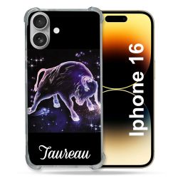 Coque Renforcée Pour Apple Iphone 16 Signe Zodiaque 2 Taureau