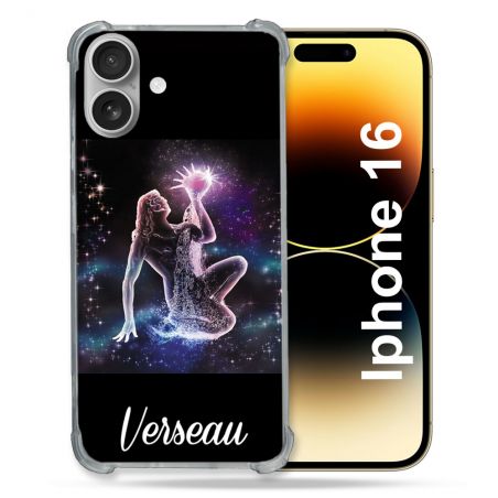 Coque Renforcée Pour Apple Iphone 16 Signe Zodiaque 2 Verseau