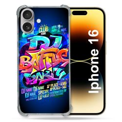 Coque Renforcée Pour Apple Iphone 16 Street Art Rap