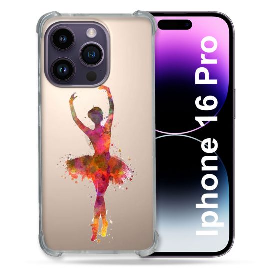 Coque Transparente Pour Apple Iphone 16 Pro Danseuse etoile