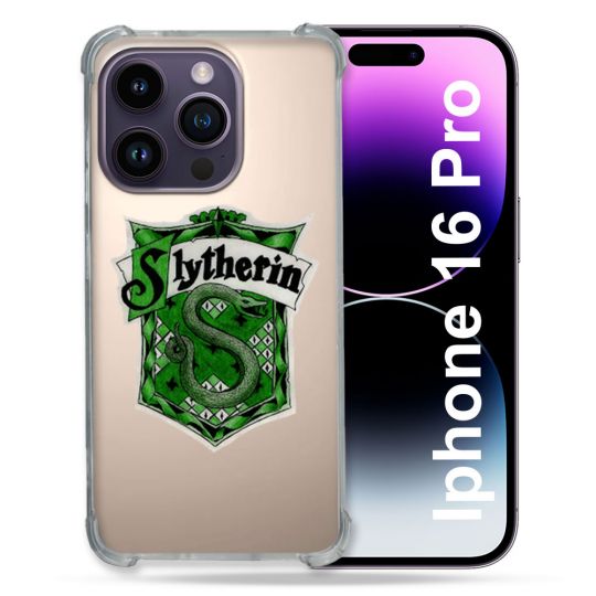 Coque Transparente Pour Apple Iphone 16 Pro Harry Potter Slytherin