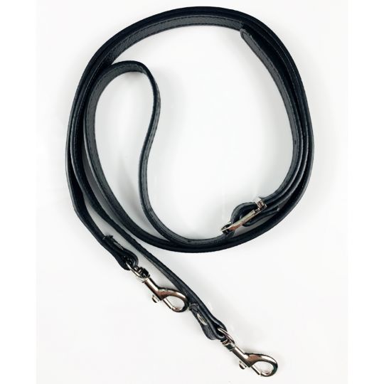 Coque Transparente Pour Apple Iphone 16 Pro Lanière / Cordon Cuir 2 Noir