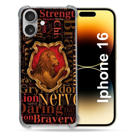 Coque Renforcée Pour Apple Iphone 16 Plus Harry Potter Griffondor