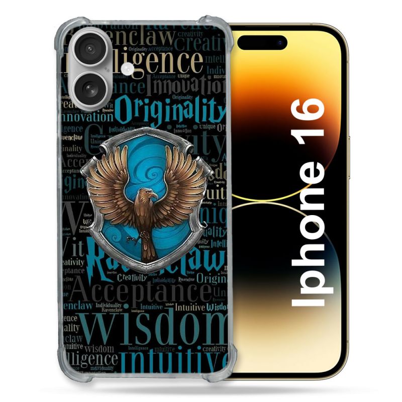 Coque Renforcée Pour Apple Iphone 16 Plus Harry Potter Serdaigle