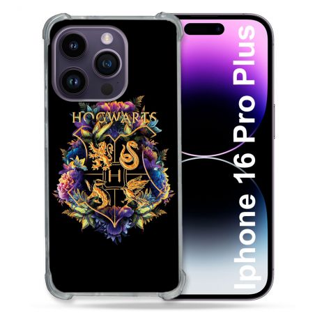 Coque Renforcée Pour Apple Iphone 16 Pro Plus Harry Potter Hogwarts