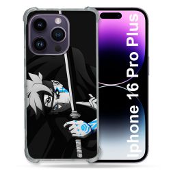 Coque Renforcée Pour Apple Iphone 16 Pro Plus Manga Boruto Epée