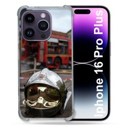Coque Renforcée Pour Apple Iphone 16 Pro Plus Pompier Casque Camion
