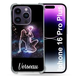 Coque Renforcée Pour Apple Iphone 16 Pro Plus Signe Zodiaque 2 Verseau