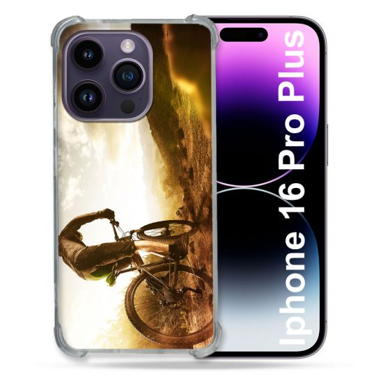 Coque Renforcée Pour Apple Iphone 16 Pro Plus Sport VTT Soleil