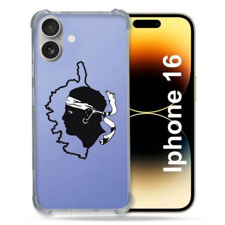 Coque Transparente Pour Apple Iphone 16 Plus Corse