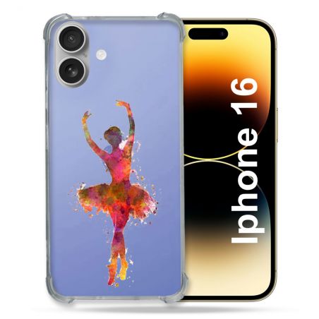 Coque Transparente Pour Apple Iphone 16 Plus Danseuse etoile