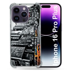 Coque Renforcée Pour Apple Iphone 16 Pro Plus Voyage Amerique USA New York Taxi