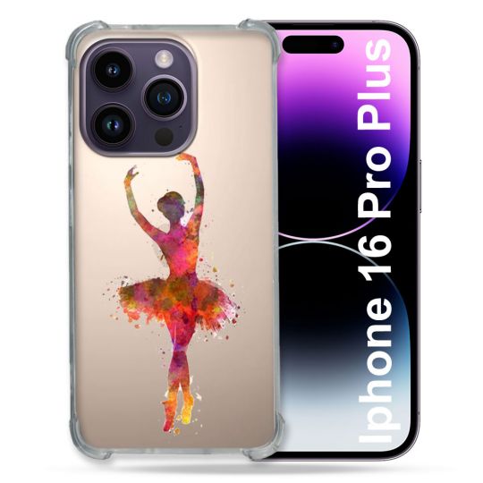 Coque Transparente Pour Apple Iphone 16 Pro Plus Danseuse etoile
